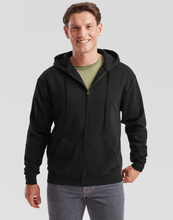 Men's Premium Hooded Sweat Jacket/ Fruit of the Loom