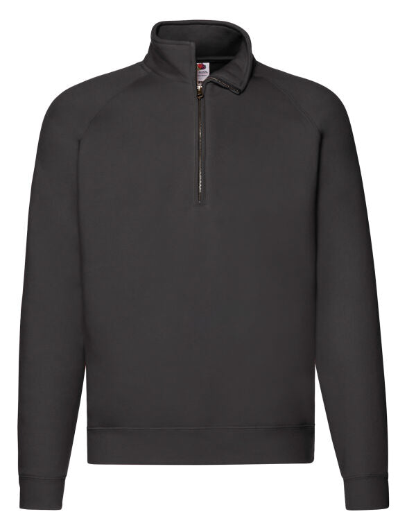 Men's Premium Zip Neck Sweat / Fruit of the Loom