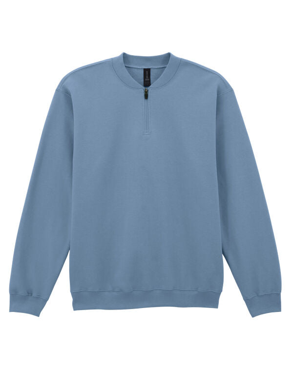 Softstyle Midweight 1/4 Zip Sweatshirt /GILDAN