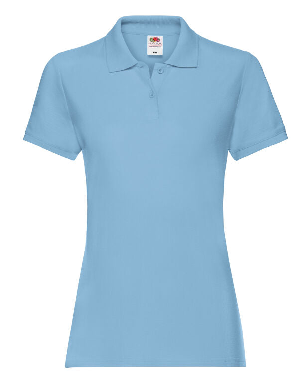 Ladies' Premium Polo/ Fruit of the Loom