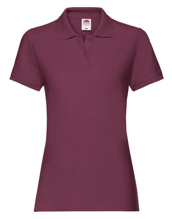 Ladies' Premium Polo/ Fruit of the Loom