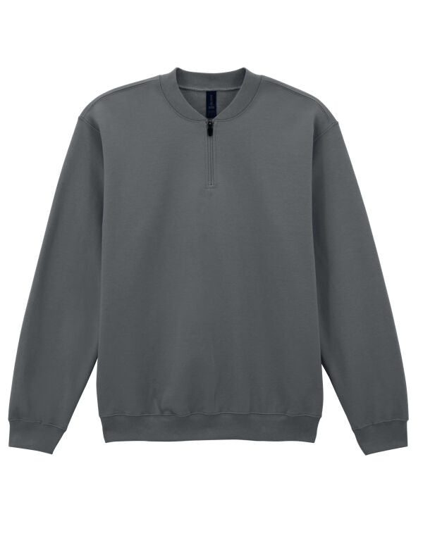 Softstyle Midweight 1/4 Zip Sweatshirt /GILDAN