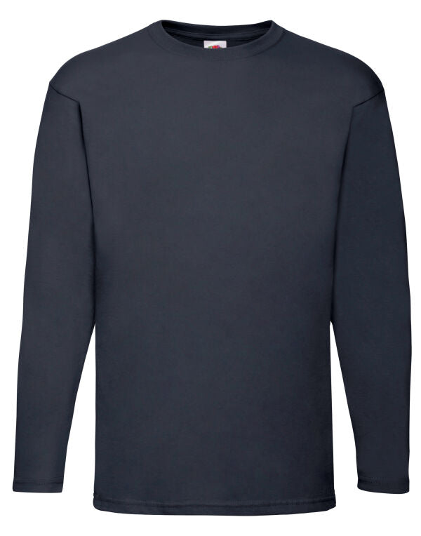 Men's Valueweight Long Sleeve T-Shirt/ Fruit of the Loom