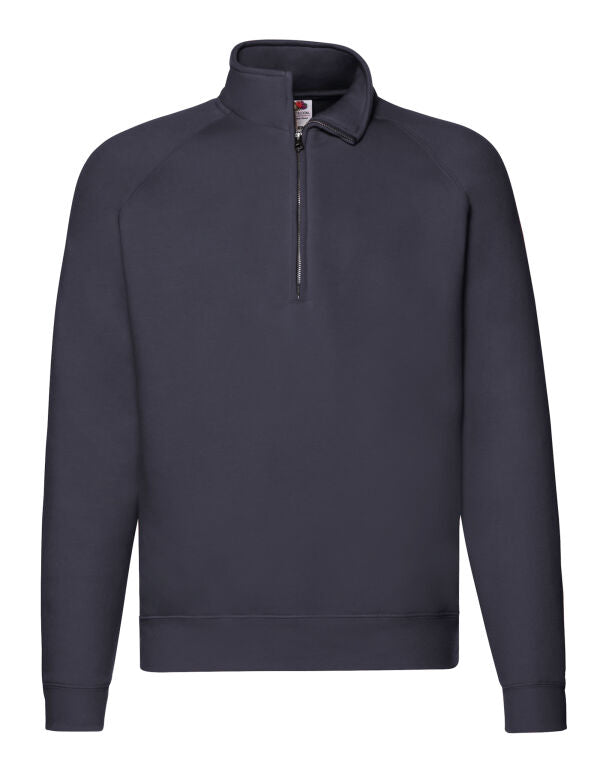 Men's Premium Zip Neck Sweat / Fruit of the Loom