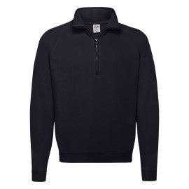 Men's Classic Zip Neck Sweat / Fruit of the Loom