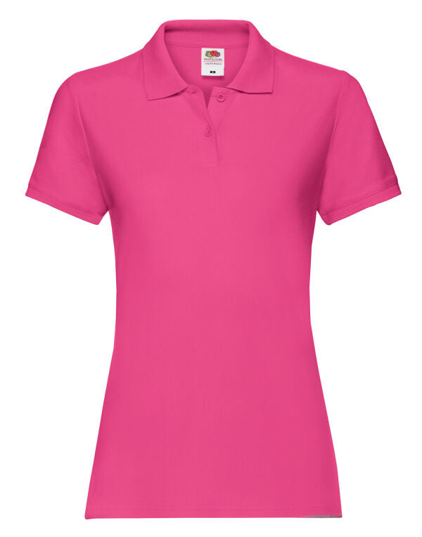 Ladies' Premium Polo/ Fruit of the Loom