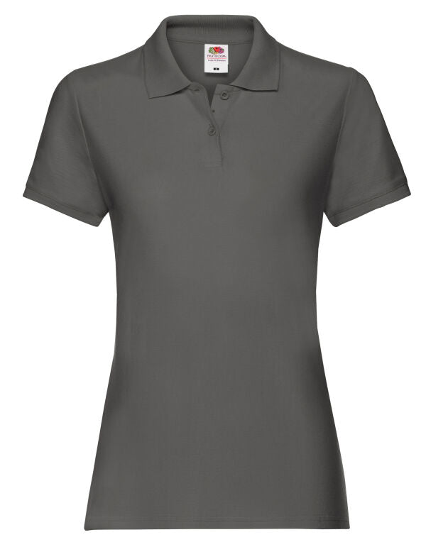 Ladies' Premium Polo/ Fruit of the Loom