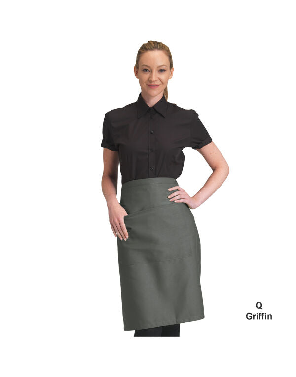 Recycled Waist Apron With Pocket/ Dennys London