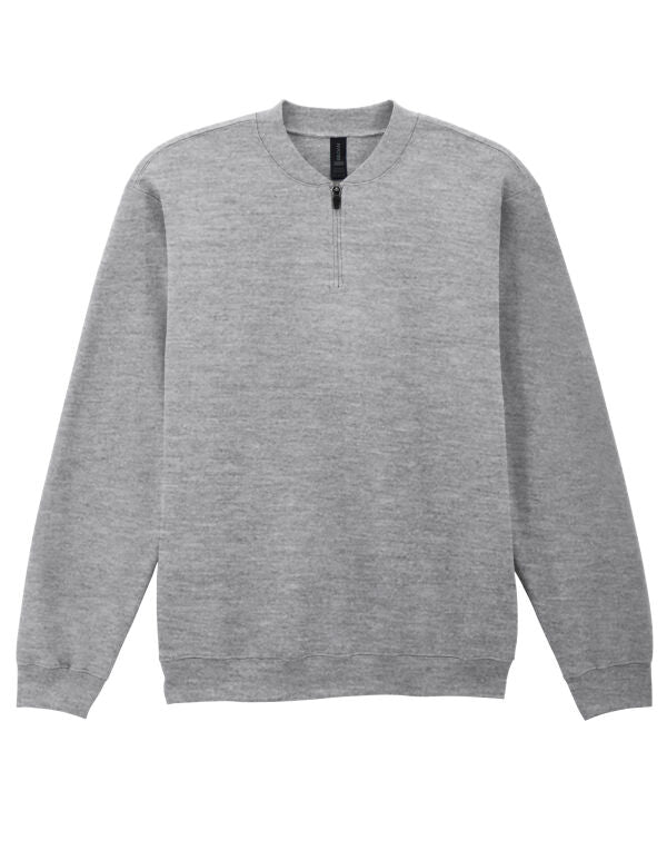 Softstyle Midweight 1/4 Zip Sweatshirt /GILDAN