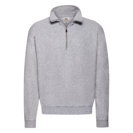 Men's Classic Zip Neck Sweat / Fruit of the Loom