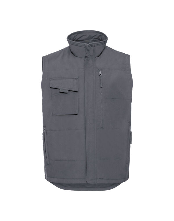 Heavy Duty Workwear Gilet /  Russell