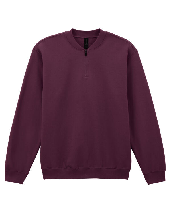 Softstyle Midweight 1/4 Zip Sweatshirt /GILDAN