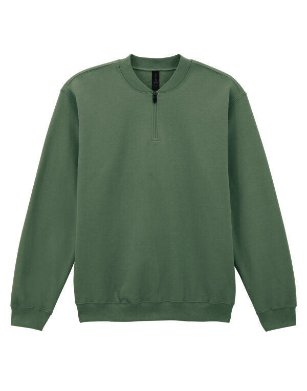 Softstyle Midweight 1/4 Zip Sweatshirt /GILDAN