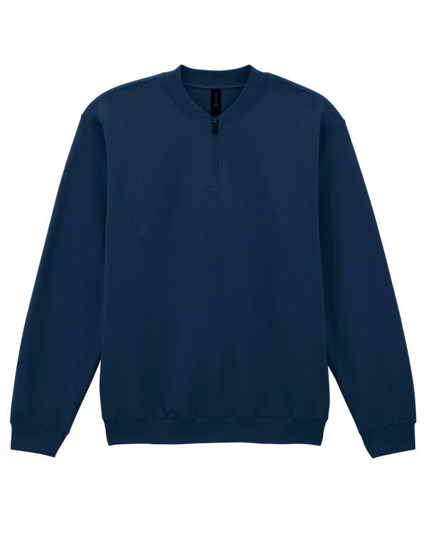 Softstyle Midweight 1/4 Zip Sweatshirt /GILDAN