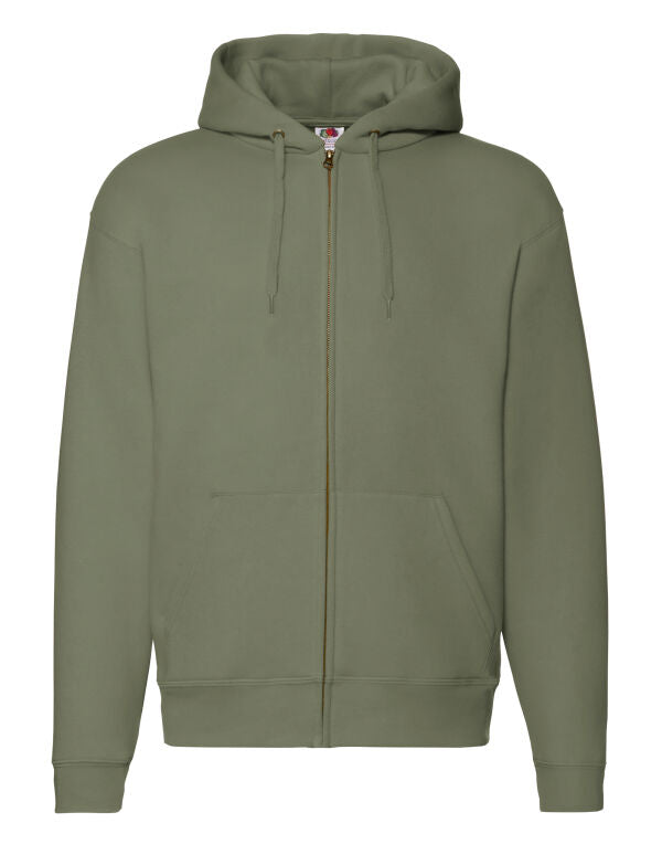 Men's Premium Hooded Sweat Jacket/ Fruit of the Loom