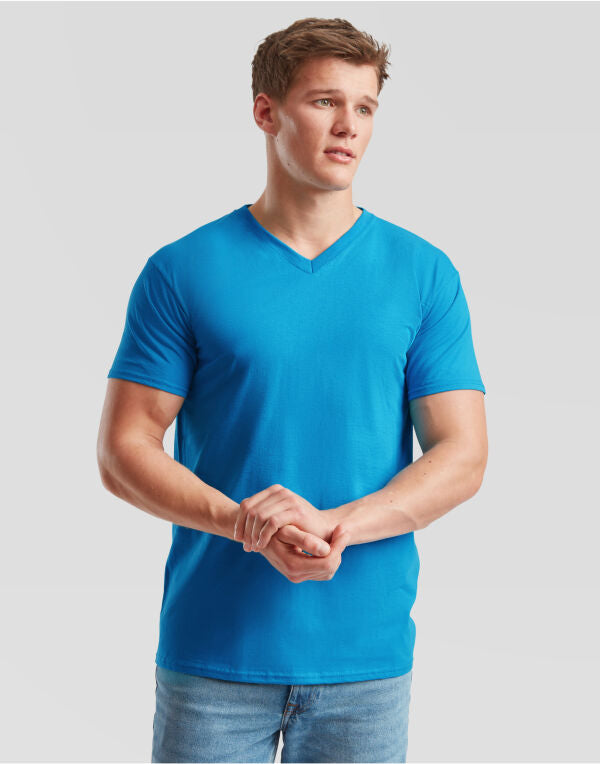 Men's Valueweight V-Neck T-Shirt/ Fruit of the Loom