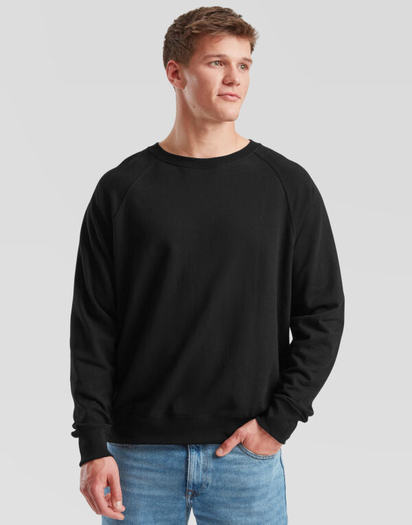 Men's Lightweight Raglan Sweat / Fruit of the Loom