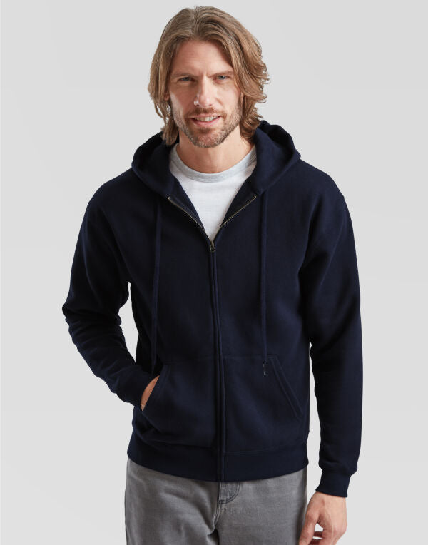 Men's Premium Hooded Sweat Jacket/ Fruit of the Loom