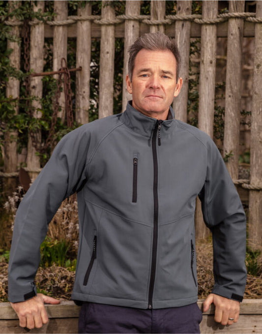 Men's Base Layer Softshell Jacket / Result