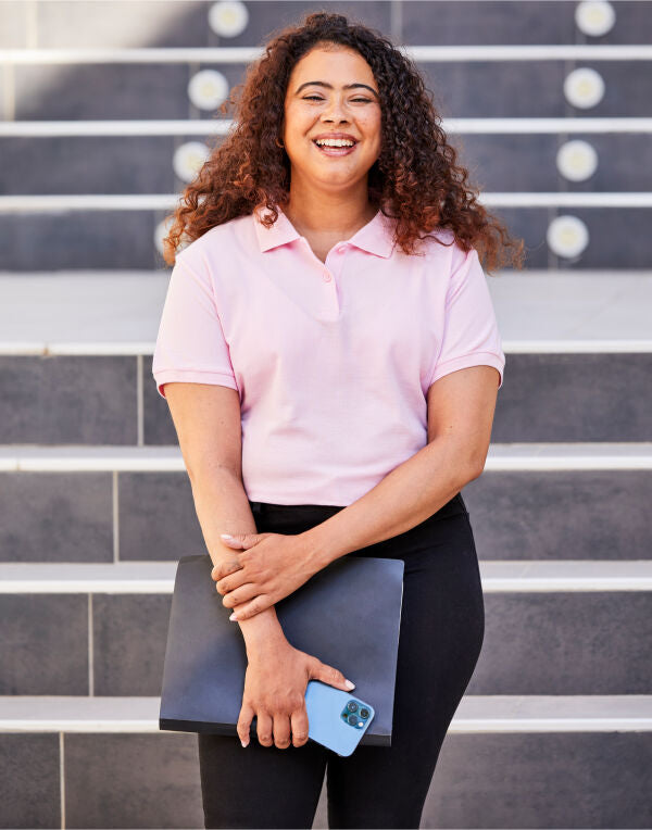 Ladies' Premium Polo/ Fruit of the Loom