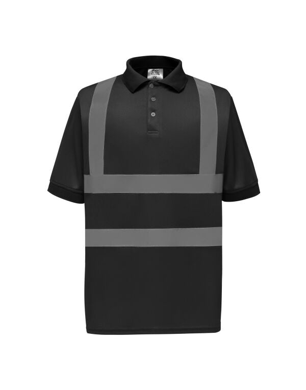 Hi-Vis Short Sleeve Polo Shirt/  YOKO