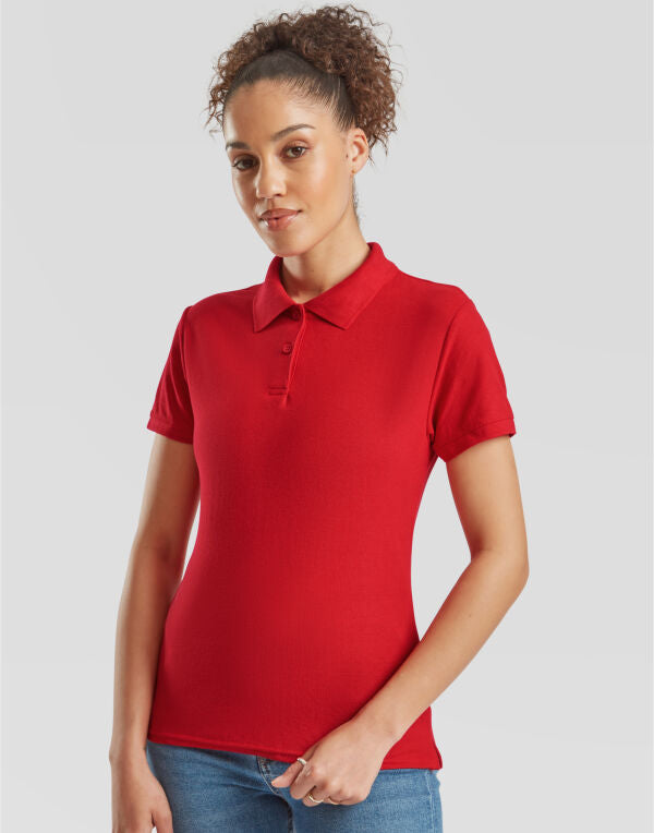 Ladies' 65/35 Polo/ Fruit of the Loom