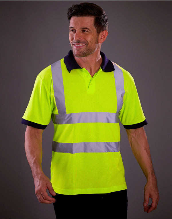 Hi-Vis Short Sleeve Polo Shirt/  YOKO