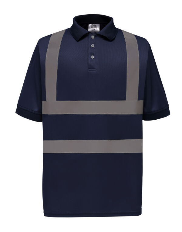 Hi-Vis Short Sleeve Polo Shirt/  YOKO