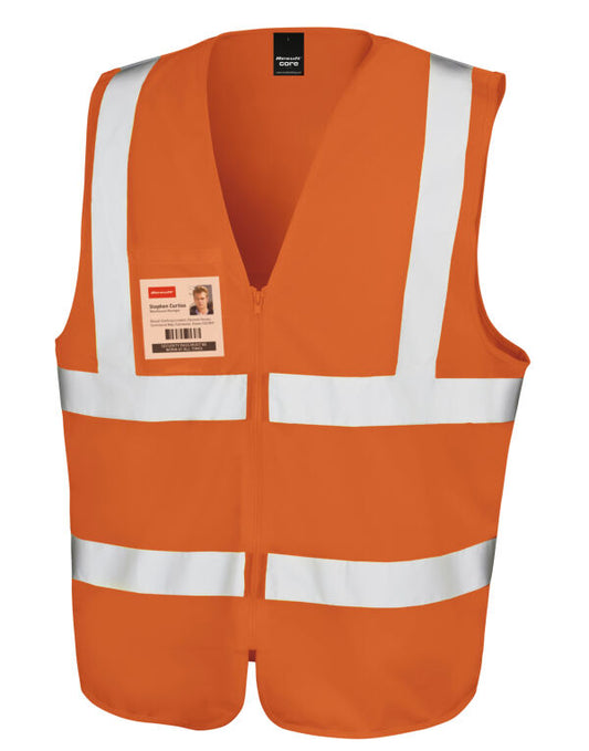 Hi-Vis Long Sleeve Waistcoat/  YOKO