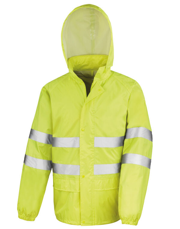 Hi-Vis Waterproof Suit/  Safe-Guard by Result