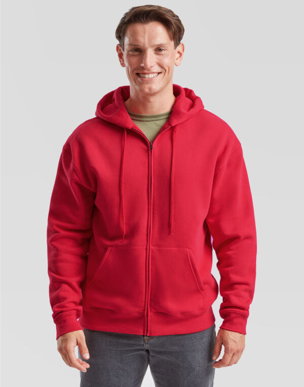 Men's Premium Hooded Sweat Jacket/ Fruit of the Loom