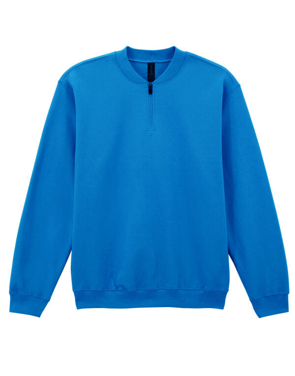 Softstyle Midweight 1/4 Zip Sweatshirt /GILDAN