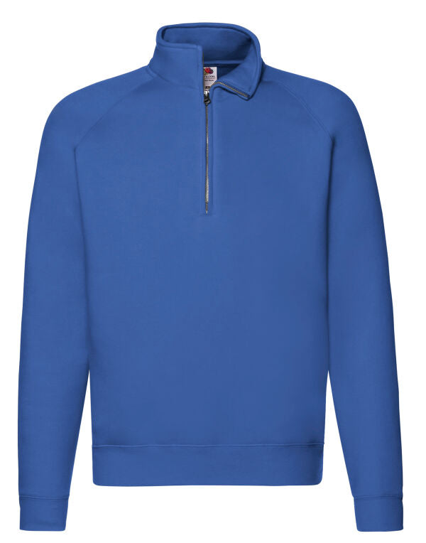 Men's Premium Zip Neck Sweat / Fruit of the Loom