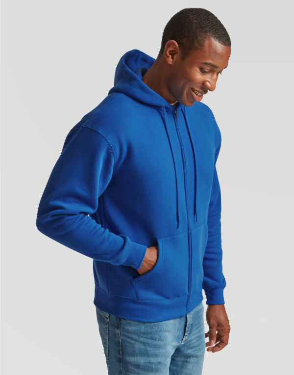 Men's Premium Hooded Sweat Jacket/ Fruit of the Loom