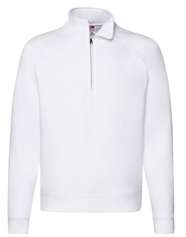 Men's Premium Zip Neck Sweat / Fruit of the Loom