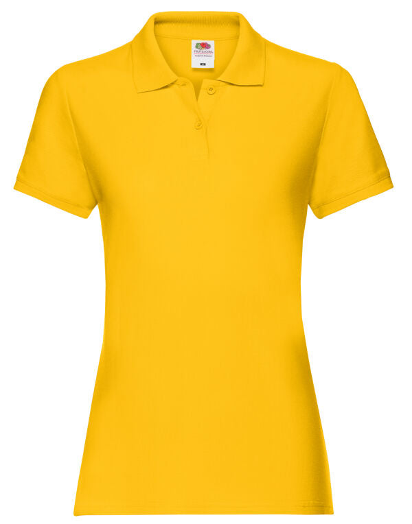 Ladies' Premium Polo/ Fruit of the Loom